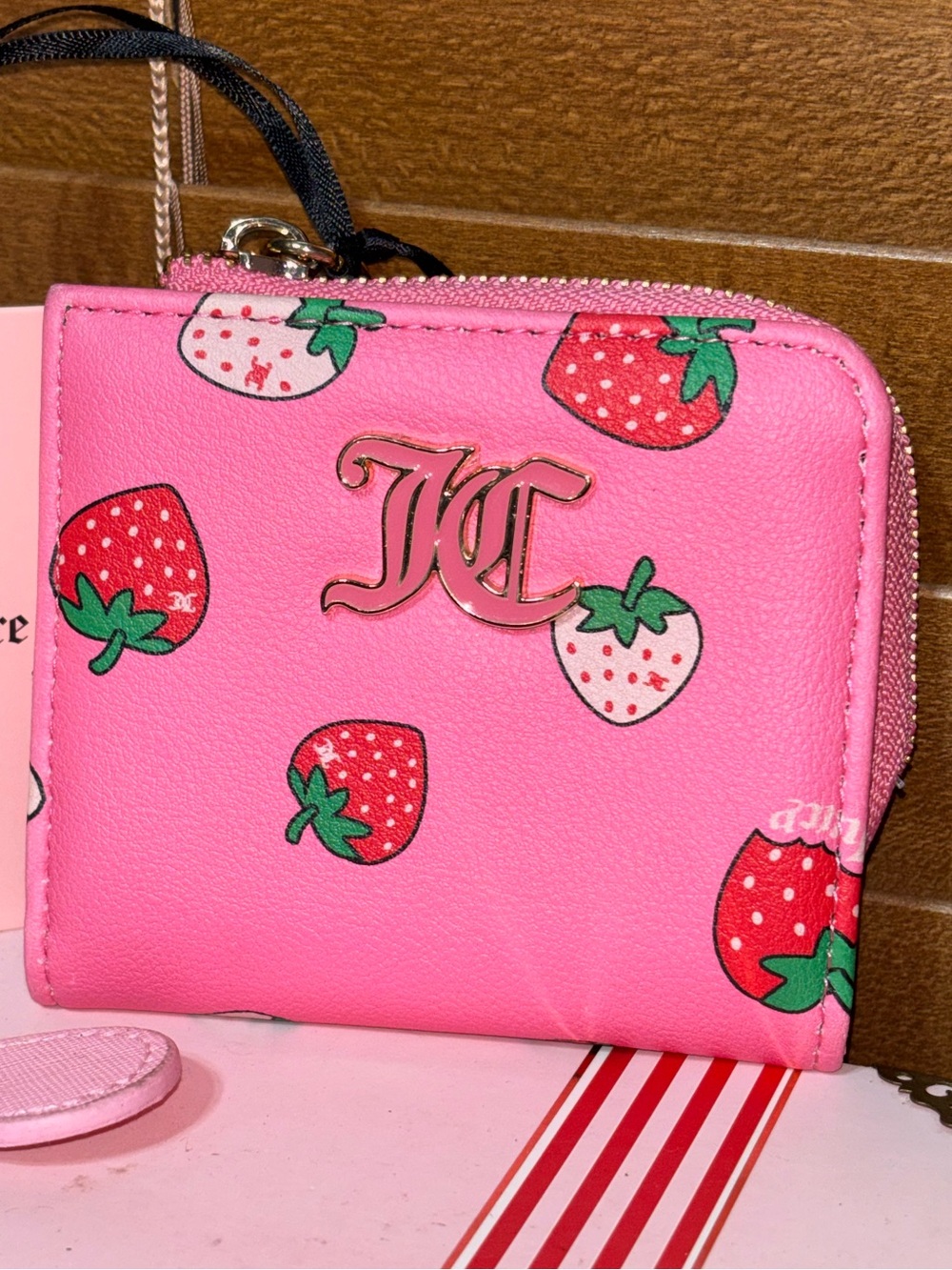 Juicy Couture Strawberry Card Case